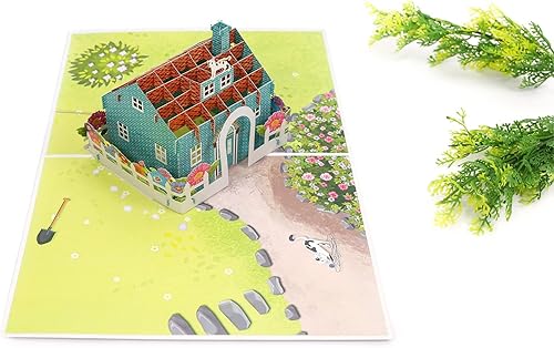 Miniatura 6 de Tarjeta emergente 3D de nueva casa, regalo de inauguración de la casa, regalo de agente de bienes raíces, tarjeta de agradecimiento para agente de