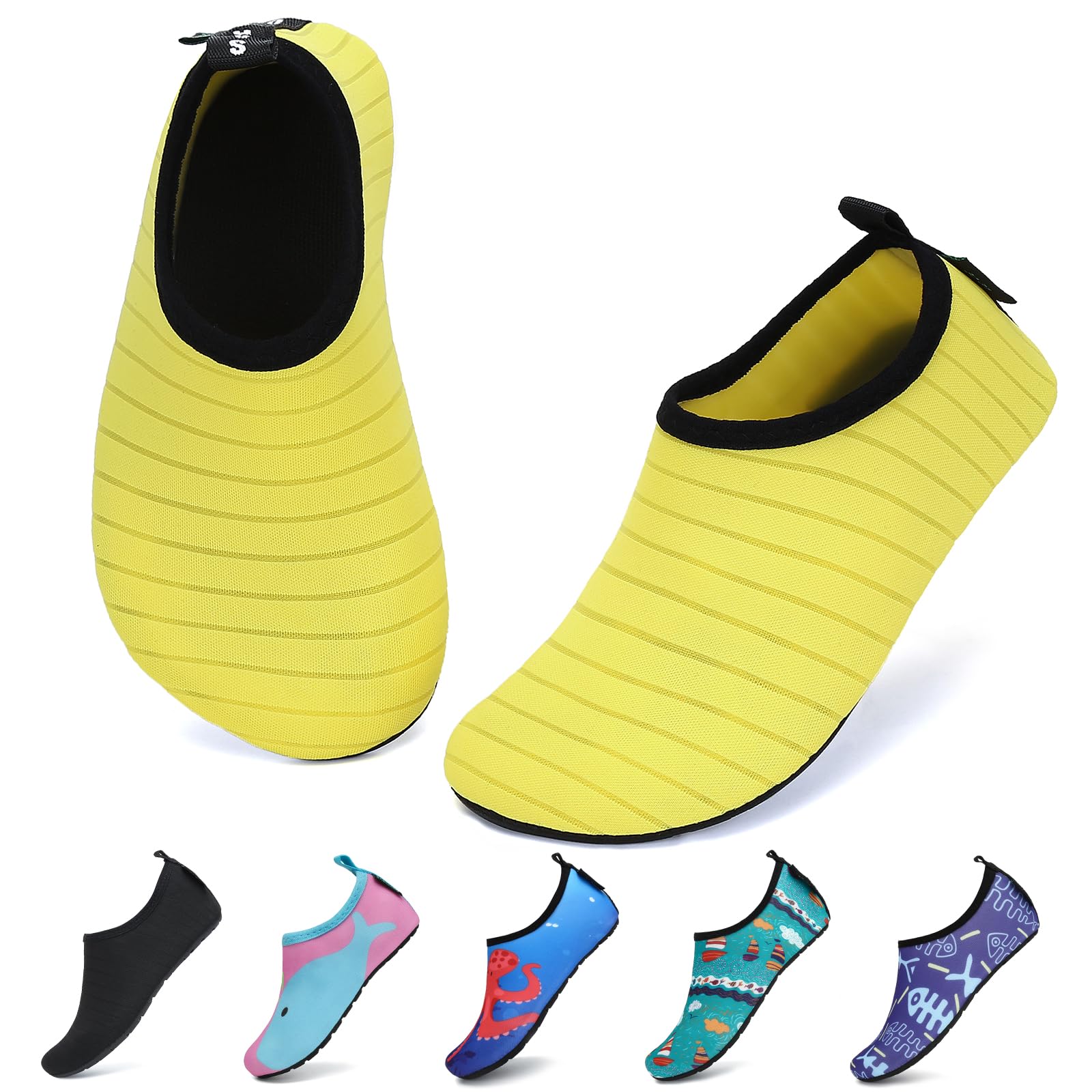 SAGUARO Unisex-Niños Escarpines Deportes acuáticos, Talla 20-37