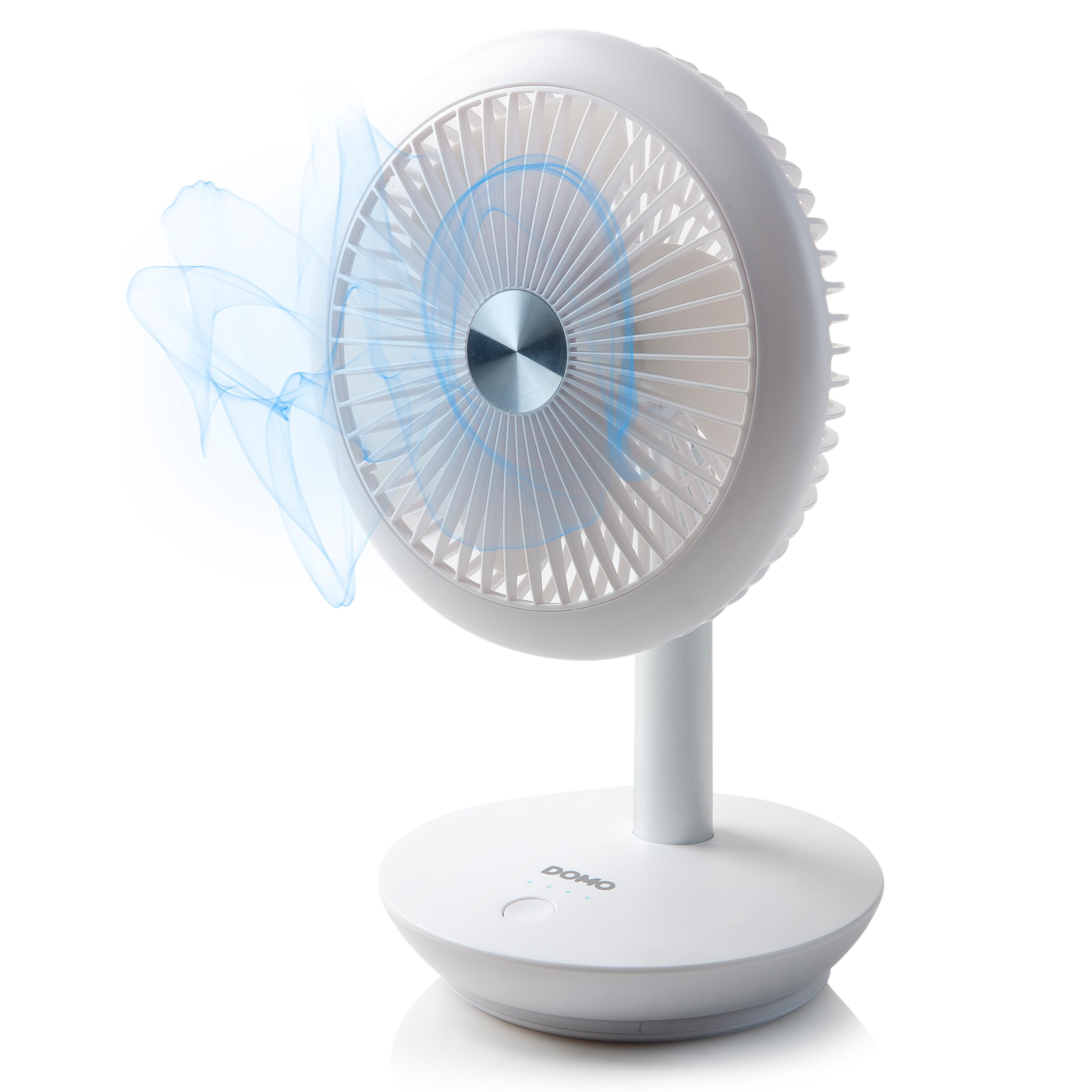 Domo DO8147 - Ventilatore da tavolo My Fan, Ø 18 cm, 4 modalità, ricaricabile