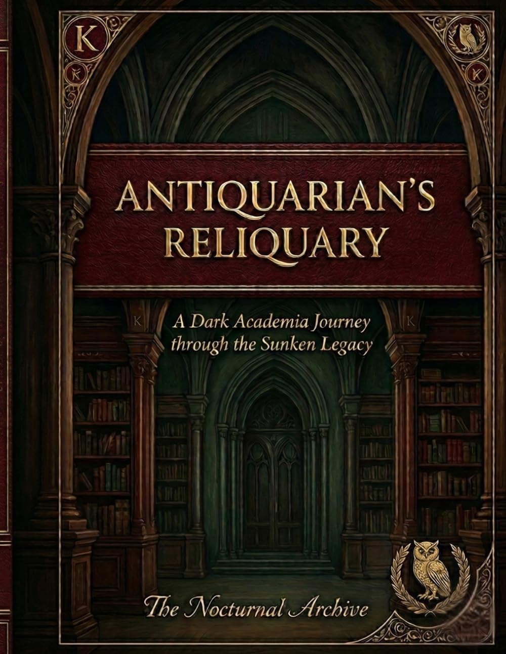 Antiquarian’s Reliquary: A Dark Academia Journey through the Sunken Legacy