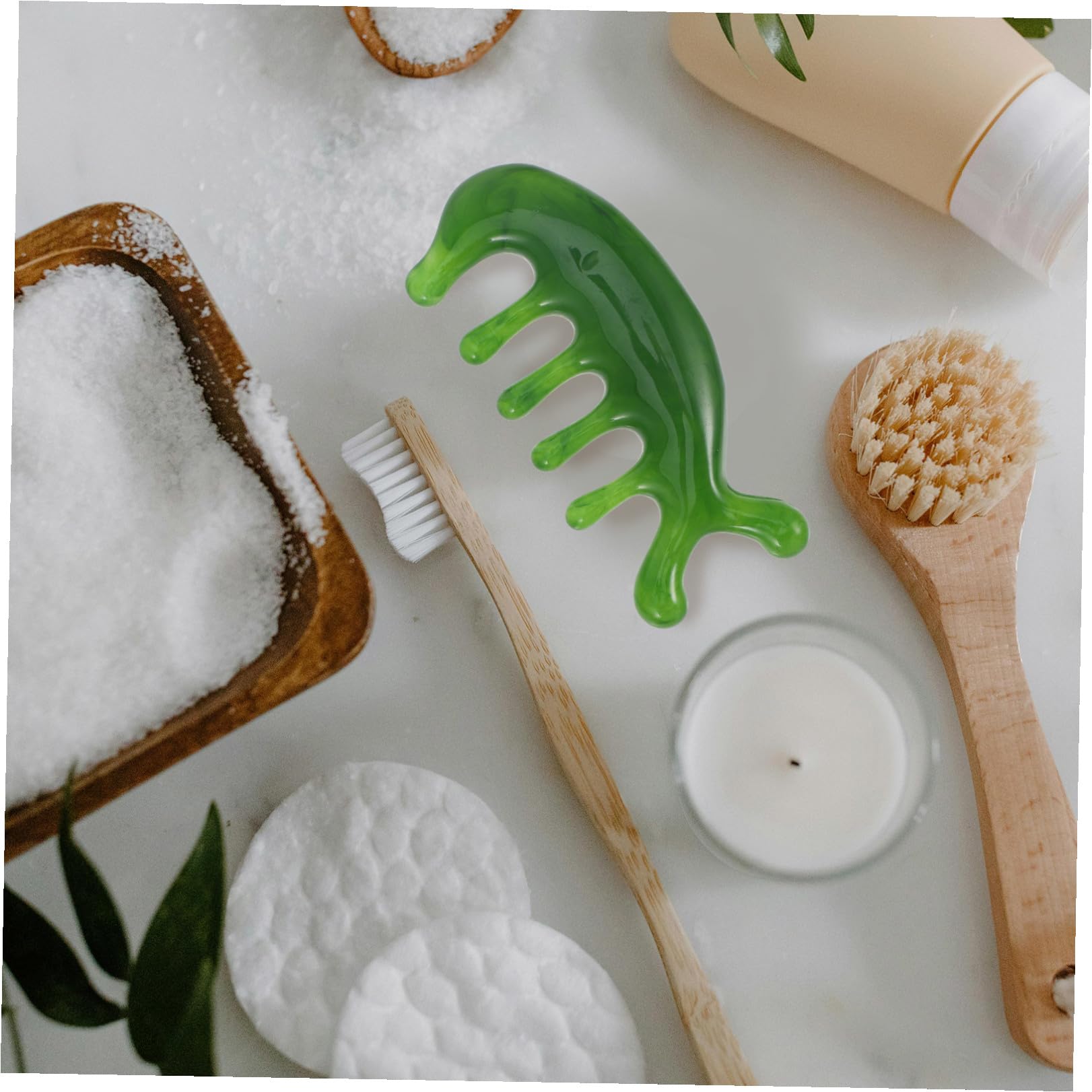 8pezzi Pettine Massaggiatore Per Capelluto Per Larghi Accessorio Portatile Per e Capelluto Design e