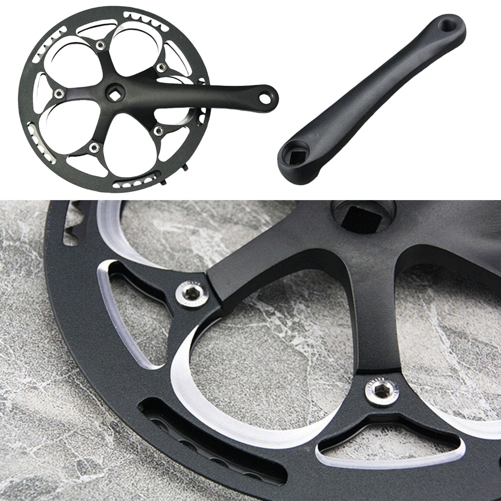 Attrezzo per la riparazione di biciclette per la rimozione di pedivelle per bicicletta, estrattore per migliorare le prestazioni in bicicletta, in leghe di alluminio