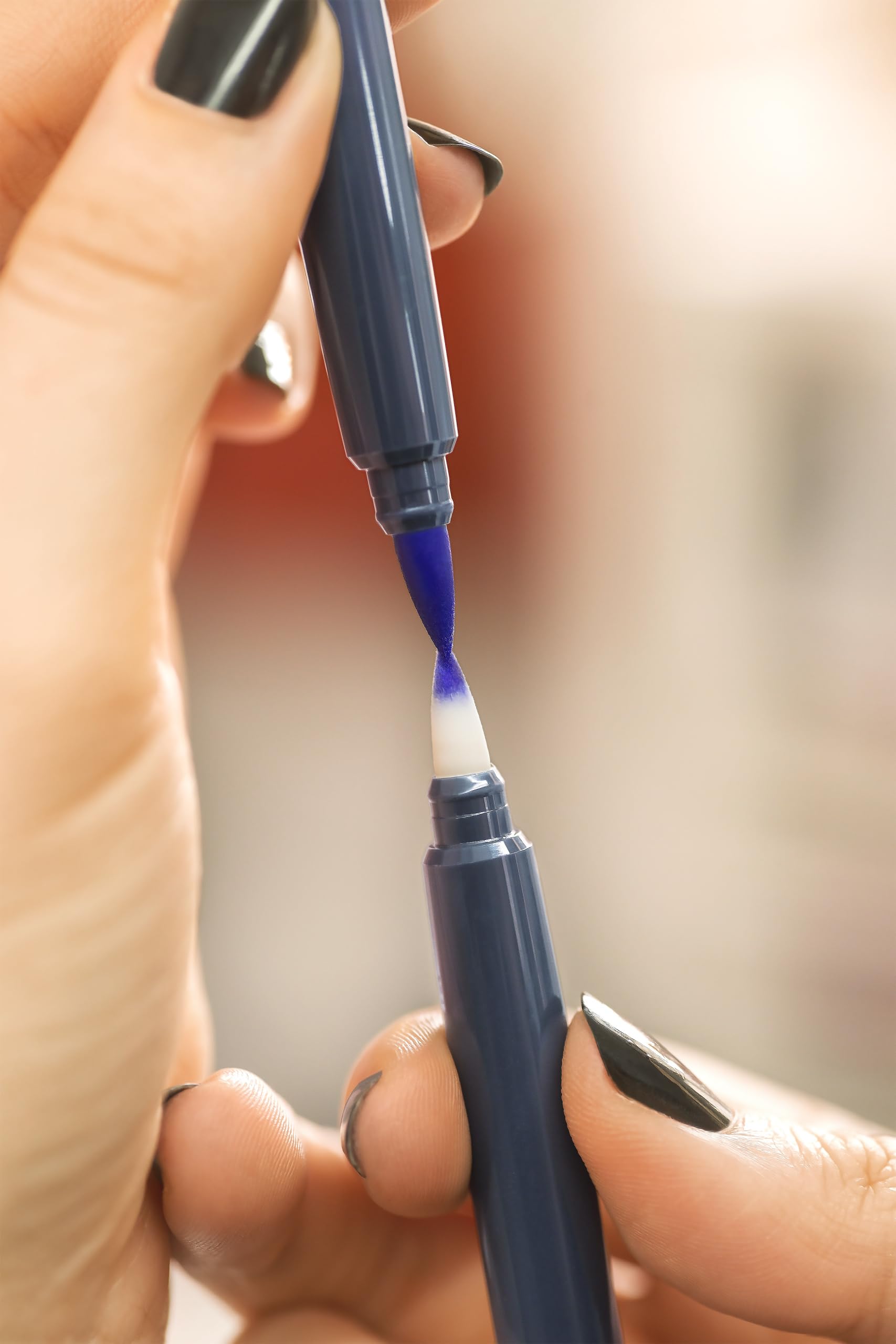 FABER-CASTELL - Goldfaber Sketch Marker, 24 Farben | Schnell trocknende Alkohol Marker mit hoher Deckkraft, Brush- und Finelinerspitze für Illustrationen und Skizzen