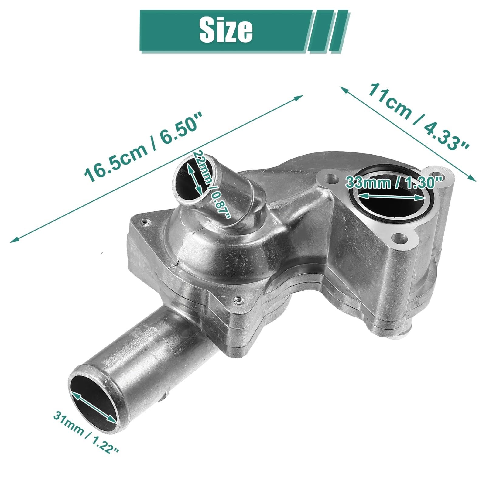 Termostat silnika samochodowego do Explorer Sport 4.0L V6 2001 2002 2003 i Mustang 2005 2006 2007 2008 2009 2L2Z8592BA YU3Z-8A586-AA Termostat Montaż obudowy