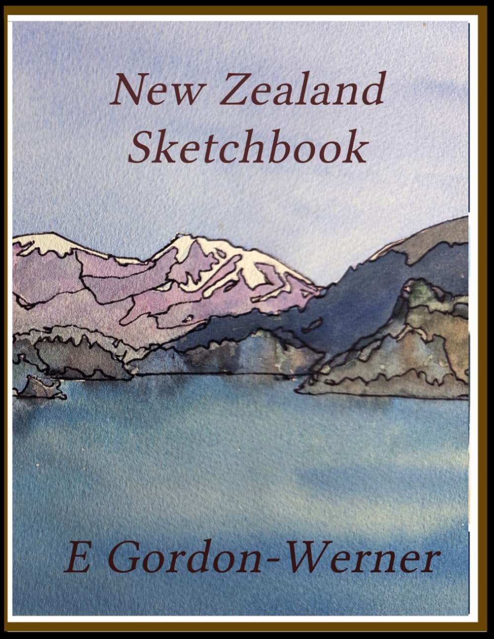 New Zealand Sketchbook reliure cuir et papier coton pour artistes exigeants