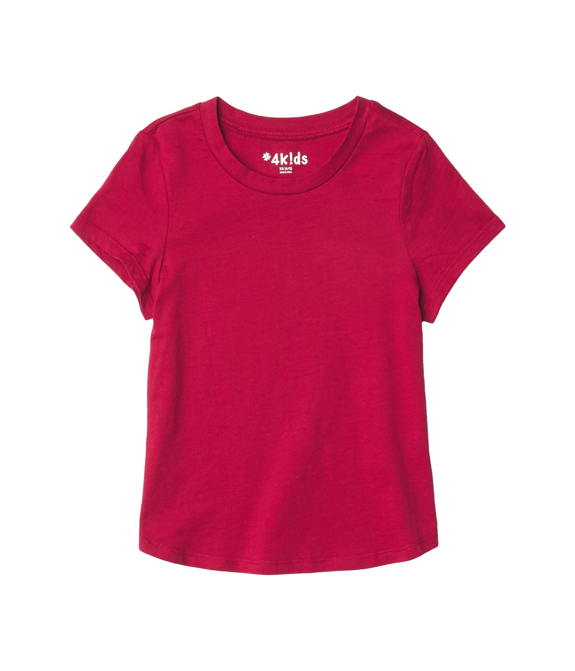 #4K!DS Girl's Essential Short Sleeve T-Shirt (Little Kids/Big Kids)