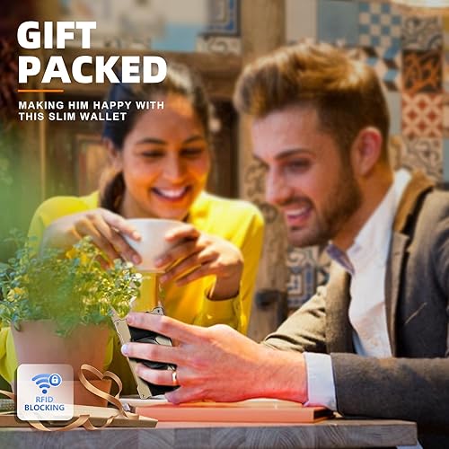 Miniatura 9 de BULLIANT Billetera de metal delgada para hombre, compatible con Airtag, compatible con Airtag, expandible para 15 tarjetas, bloqueo RFID, Champagne