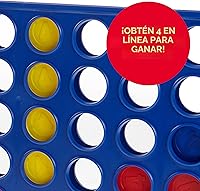 Vista 6 de Hasbro Gaming Juego de mesa Connect 4, Empaque estándar