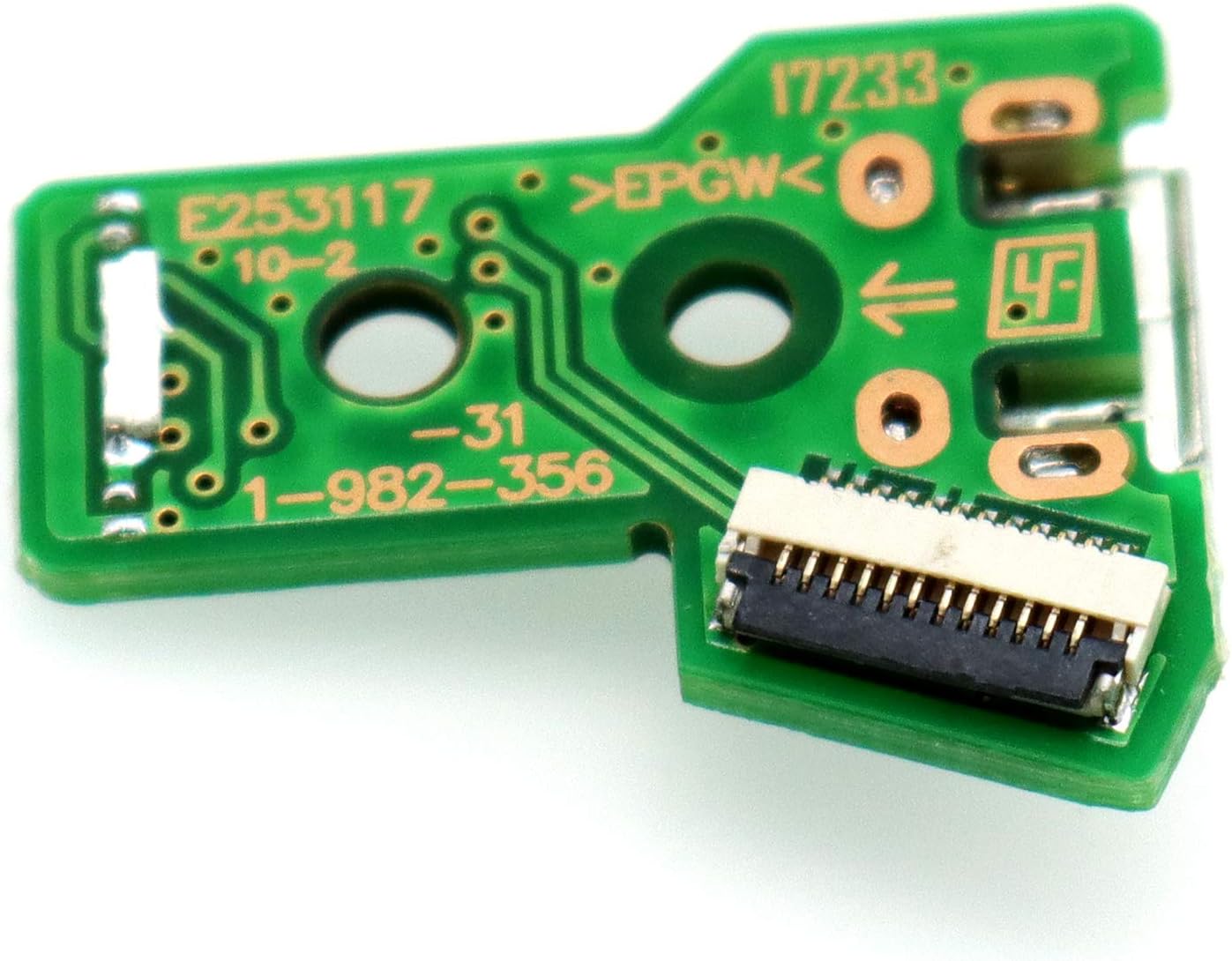 Deal4GO Replacement JDS-050 v5 12 pin Micro USB Charging Port Charger Socket Board FJDS-055 for Sony PS4 Dualshock Controller
