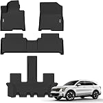Floor Mats for 2011-2020 Toyota Sienna 8 Seats All Weather TPE Protection Floor Liners Full Set for Toyota Sienna 8 Passenger Accessories