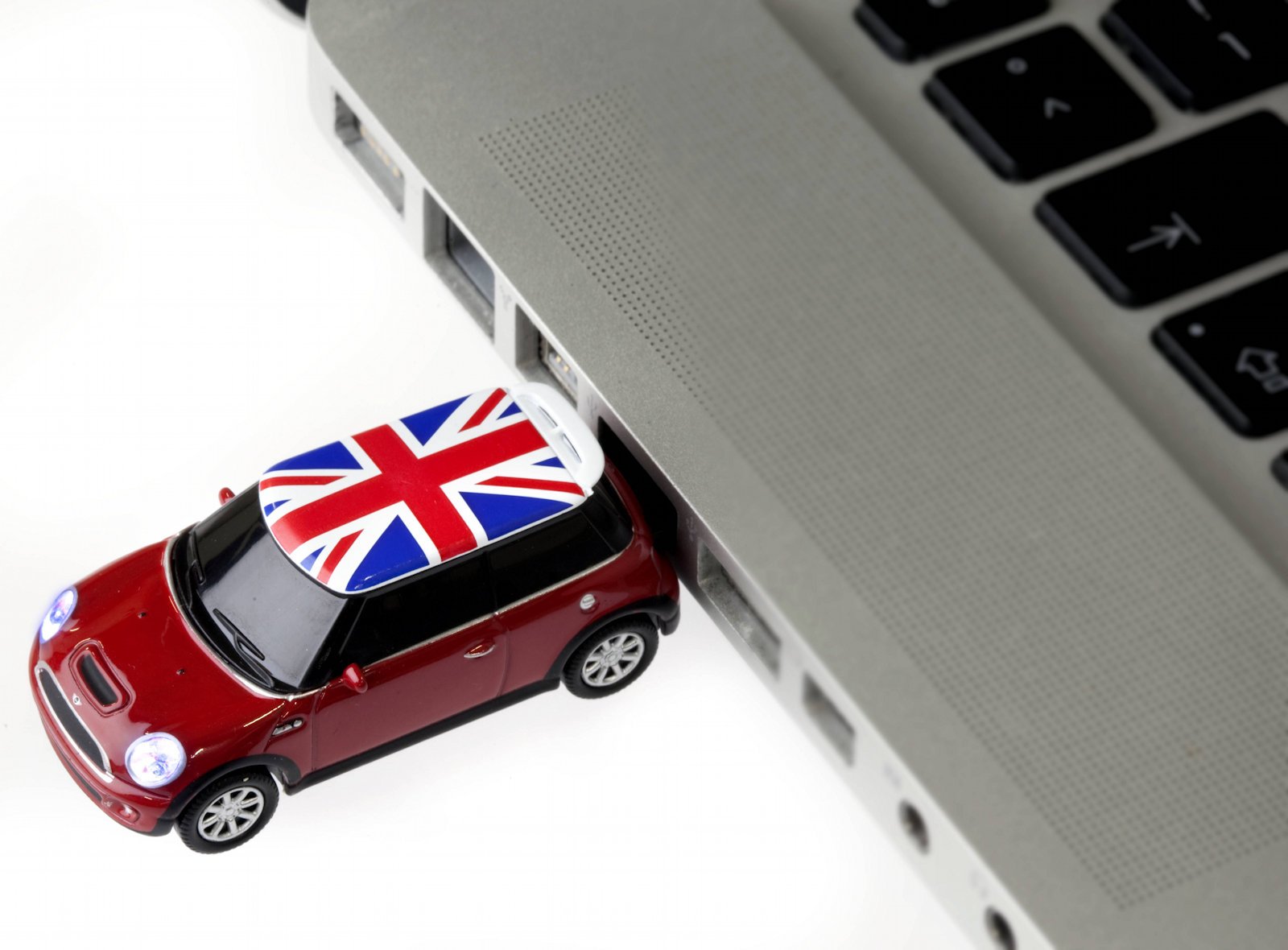 AutoDrive, USB 2 Flash Drive Mini Cooper 32GB Red: Buy Online at