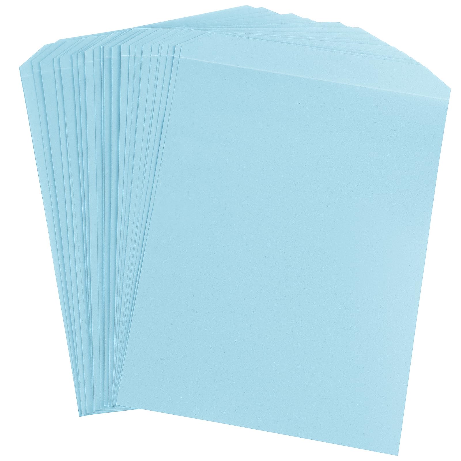 Feifeiya 100 Pcs Light Blue Manuscript Covers 9 x 12. 5 Inch Letter Size Will Top Bound Manuscript Covers for Legal and Business Documents