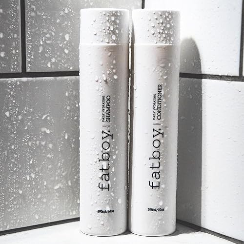 Miniatura 3 de Fatboy Hair Champú hidratante diario, nutritivo y aclarador, todo tipo de cabello, 32.5 onzas.