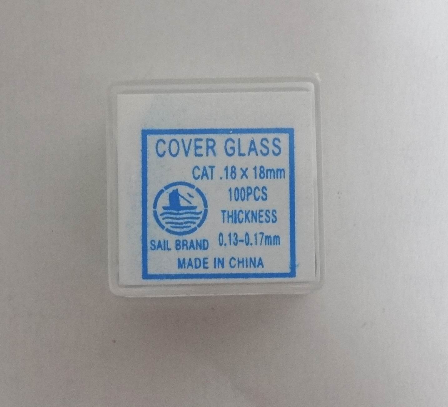 Microscope Slides 2 Packs of 50(25.4x76.2mm) + 2 Box of 100 Cover Slips(18x18mm)