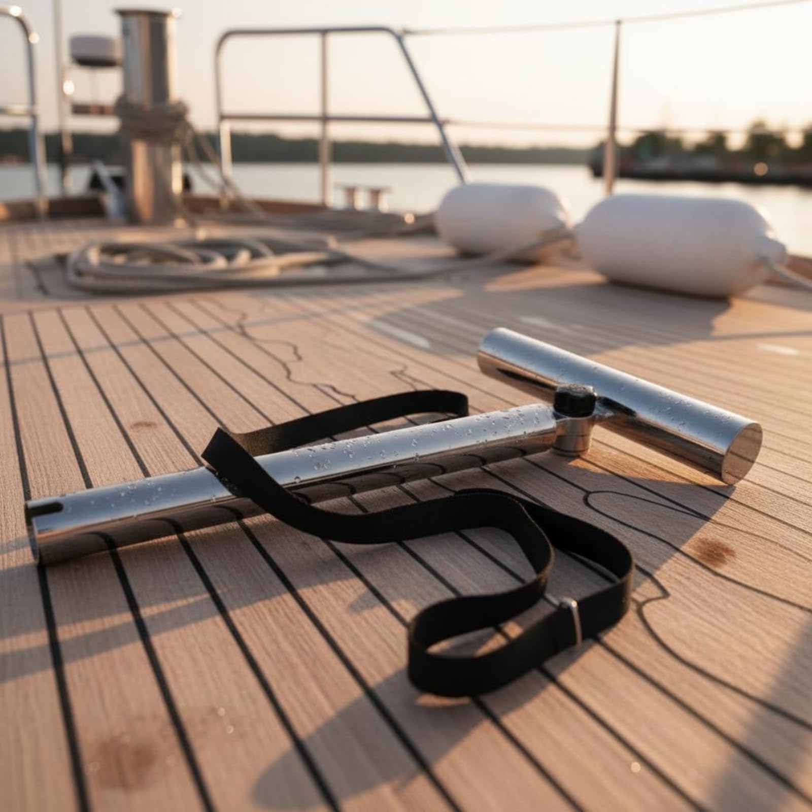 Portacanna da Barca Portacanna Regolabile Supporto Canne da Pesca Reggicanne Barca Acciaio Inox 304 Orientamento Variabile Installazione Affidabile Adatto per Barca Yacht Costiera