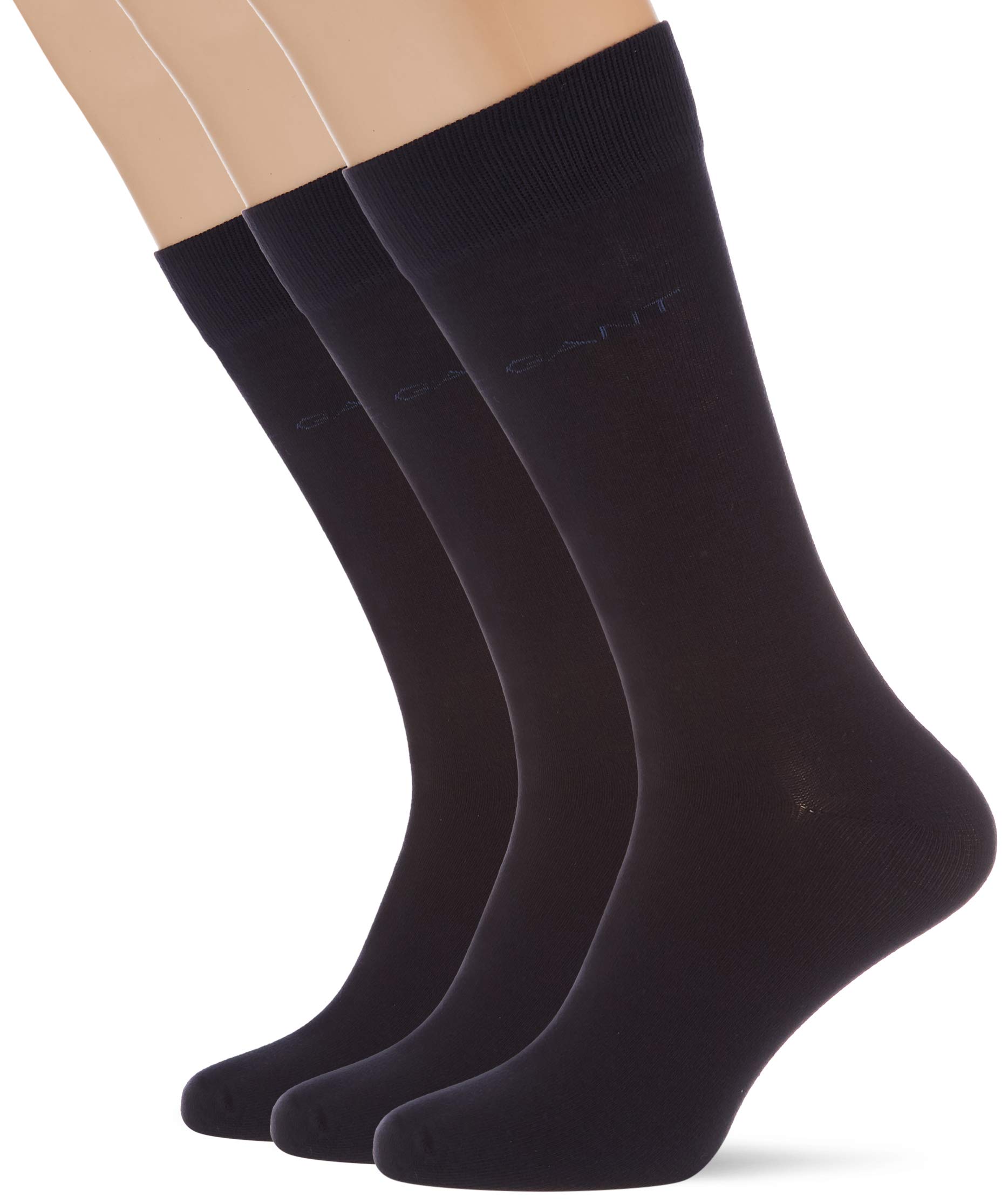 GANT Men's SOFT COTTON SOCKS 3-PACK Socks, marine, Standard