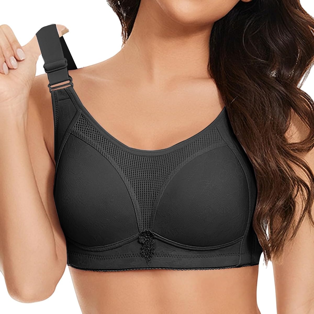 Sujetadores para mujer sin aros Push Up Wireless Bralettes Seamless Soft Comfort Everyday T Shirt Ladies Supportive 2026
