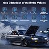 أداة فحص تشخيص السيارات OBD2 بتقنية البلوتوث 5.4 لأجهزة iOS وiPhone وAndroid وإعادة ضبط ضوء فحص المحرك وتطبيق قارئ الكود اللاسلكي OBD II لاختبار أداء ODB2 لجميع المركبات من عام 1996 وما فوق