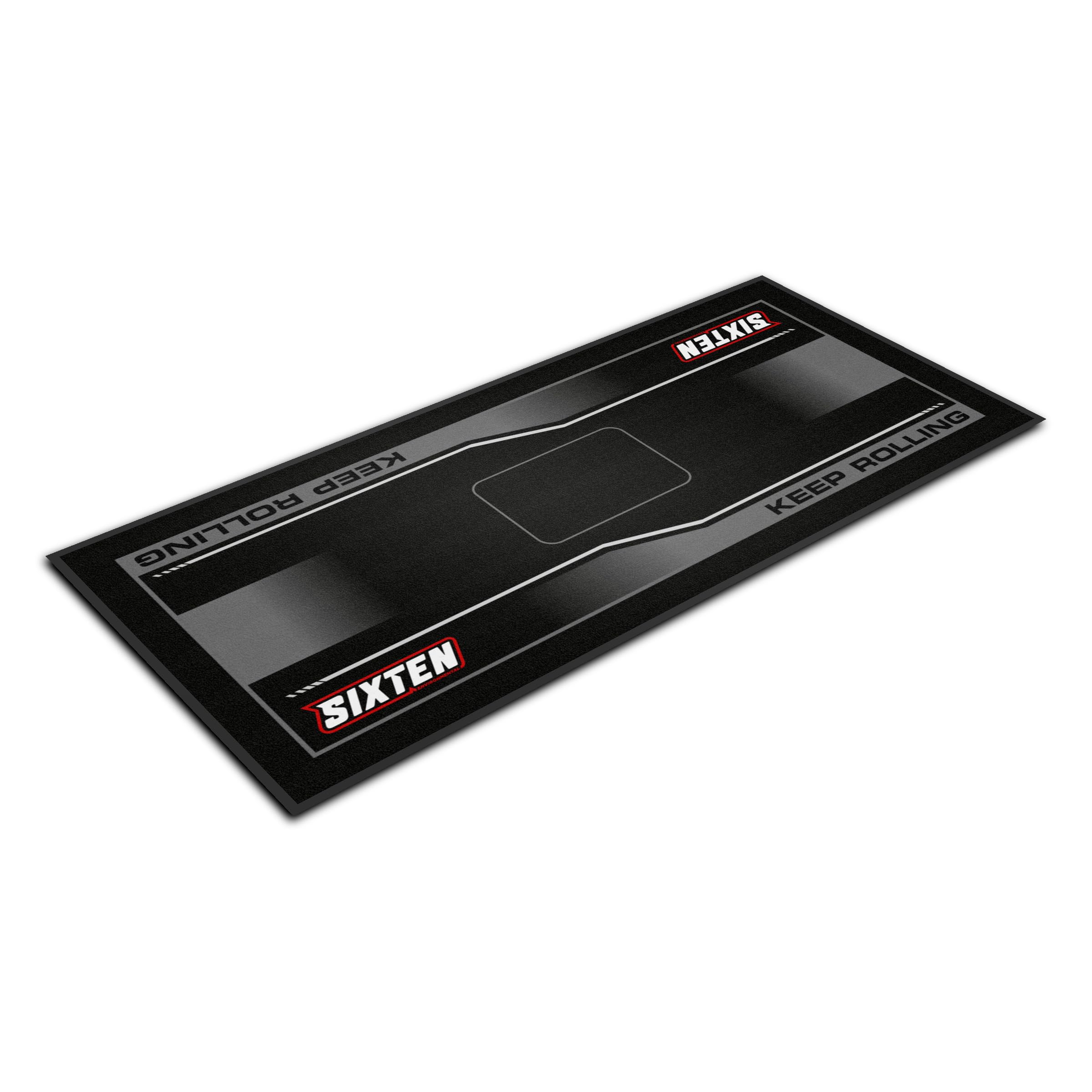 Tappeto Moto SIXTEN 95x200 - Tappeto Ambientale Moto - per i Paddock e il Garage - Lavabile ed Ecologico