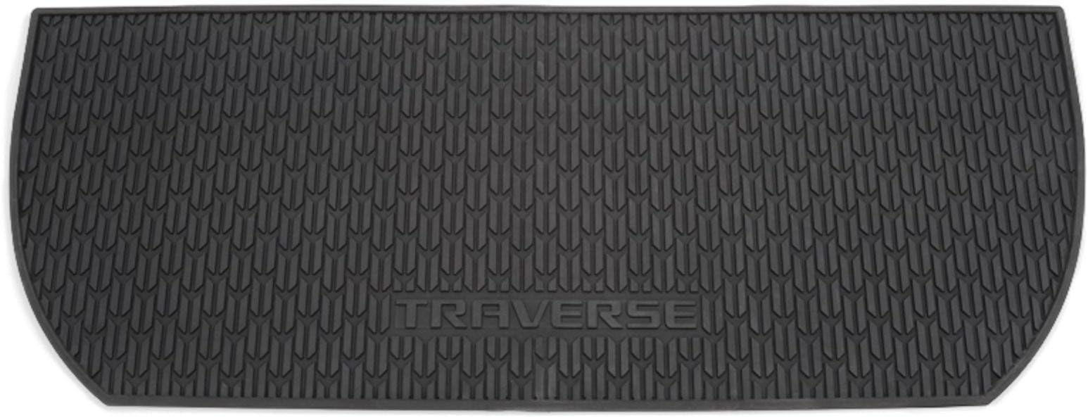2009-2013 Chevy Traverse Premium All Weather Black Rear Cargo Mat by Chevrolet