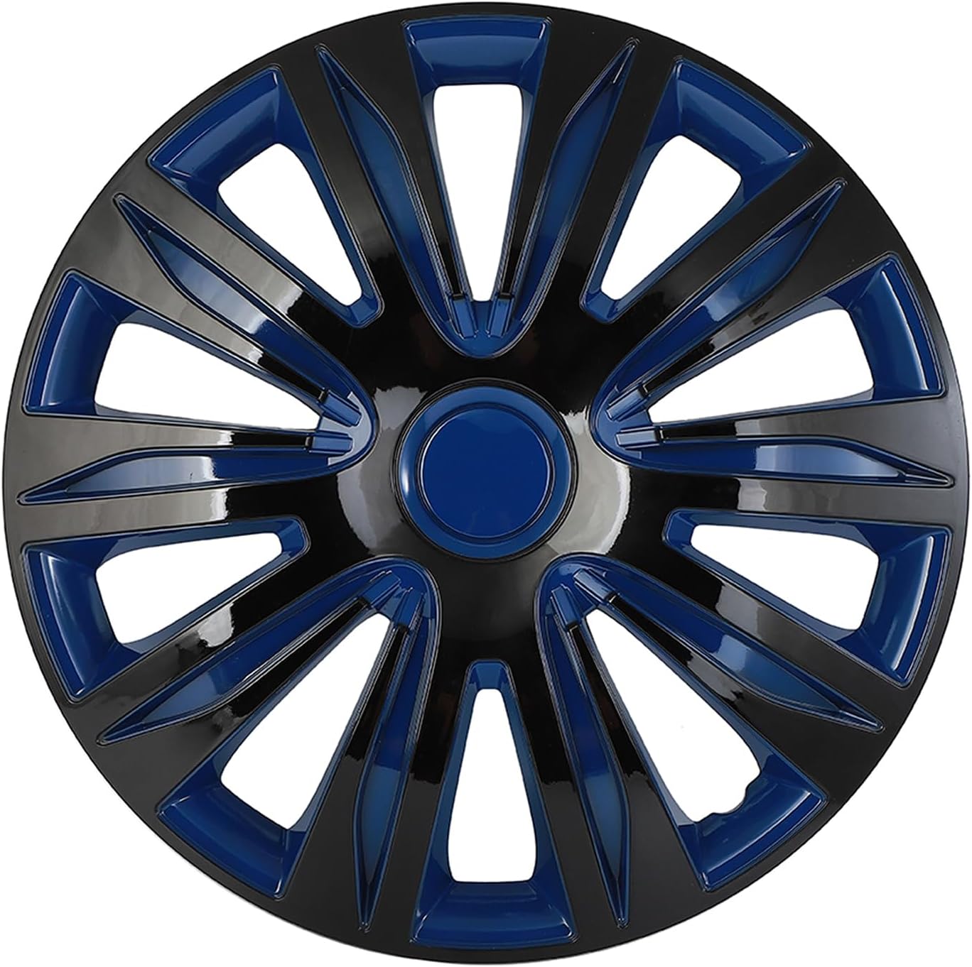 SCITOO 17 Inch 4 Pack Black & Blue Wheel Cover Fit Rim 17 For all model