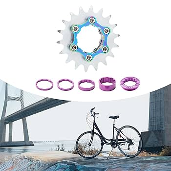 Amazon | 16T 18T自転車シングルスピード変換キットアルミニウム
