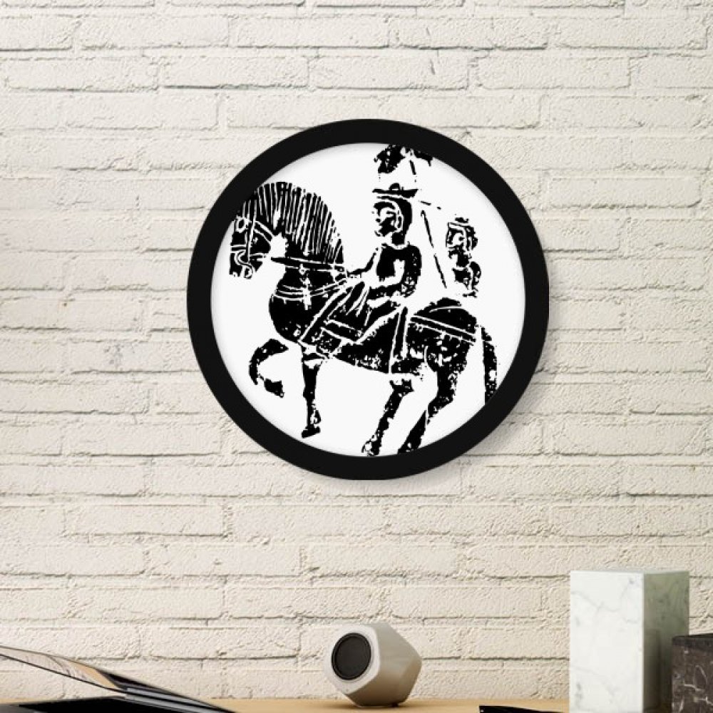 Peintures culture Wei et Jin : art prints avec cadre photo rond et stickers muraux