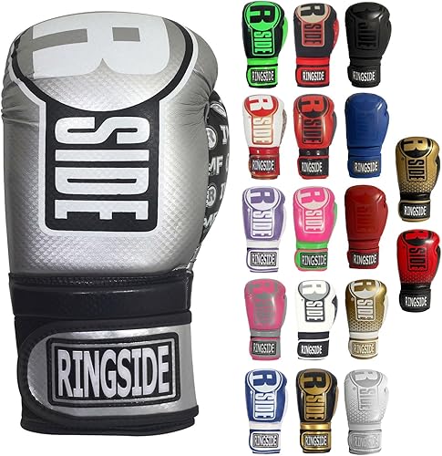 Miniatura 13 de Ringside Apex - Guantes de boxeo IMF-Tech con soporte seguro para la muñeca, guantes de boxeo sintéticos para hombres y mujeres
