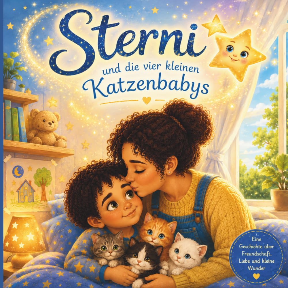 Sternis großes Abenteuer: Eine herzerwärmende Vorlesegeschichte über Katzenbabys, Familie, Freundschaft und die kleinen Wunder des Lebens
