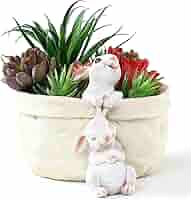 ダイヤモンドアートクラブ　Bunny in flower pot Bunny In Flower Pot – Diamond Art Club