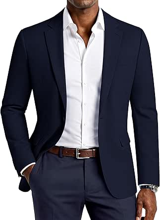PJ Paul Jones Men's Lightweight Sport Coat Casual One Button Blazer