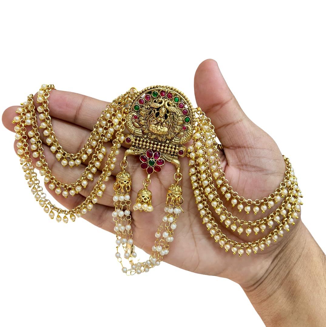 KGR Splash Lakshmi Design Madam Maatil With Jada Billai For Hair (KRPA039502)-image-24
