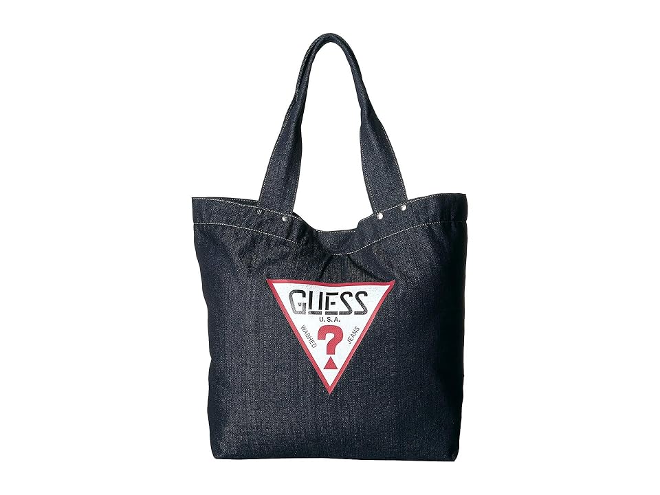 

GUESS Voyage Tote (Denim) Handbags, Blue