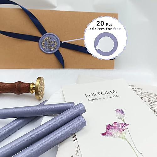 Miniatura 4 de Pistola de pegamento para pintura de fuego, tiras de cera de sellado, pintura de fuego vintage para sellos, tarjetas, sellos de sobre, documentos,