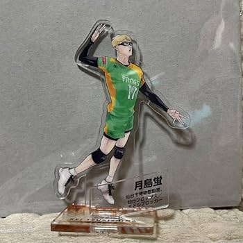 ハイキュー 月島蛍 月島 中国 アクリルコロッタ アクリルブロック アクスタ Amazon.co.jp: 『ハイキュー!!』アクリルブロック “HEROES 月島