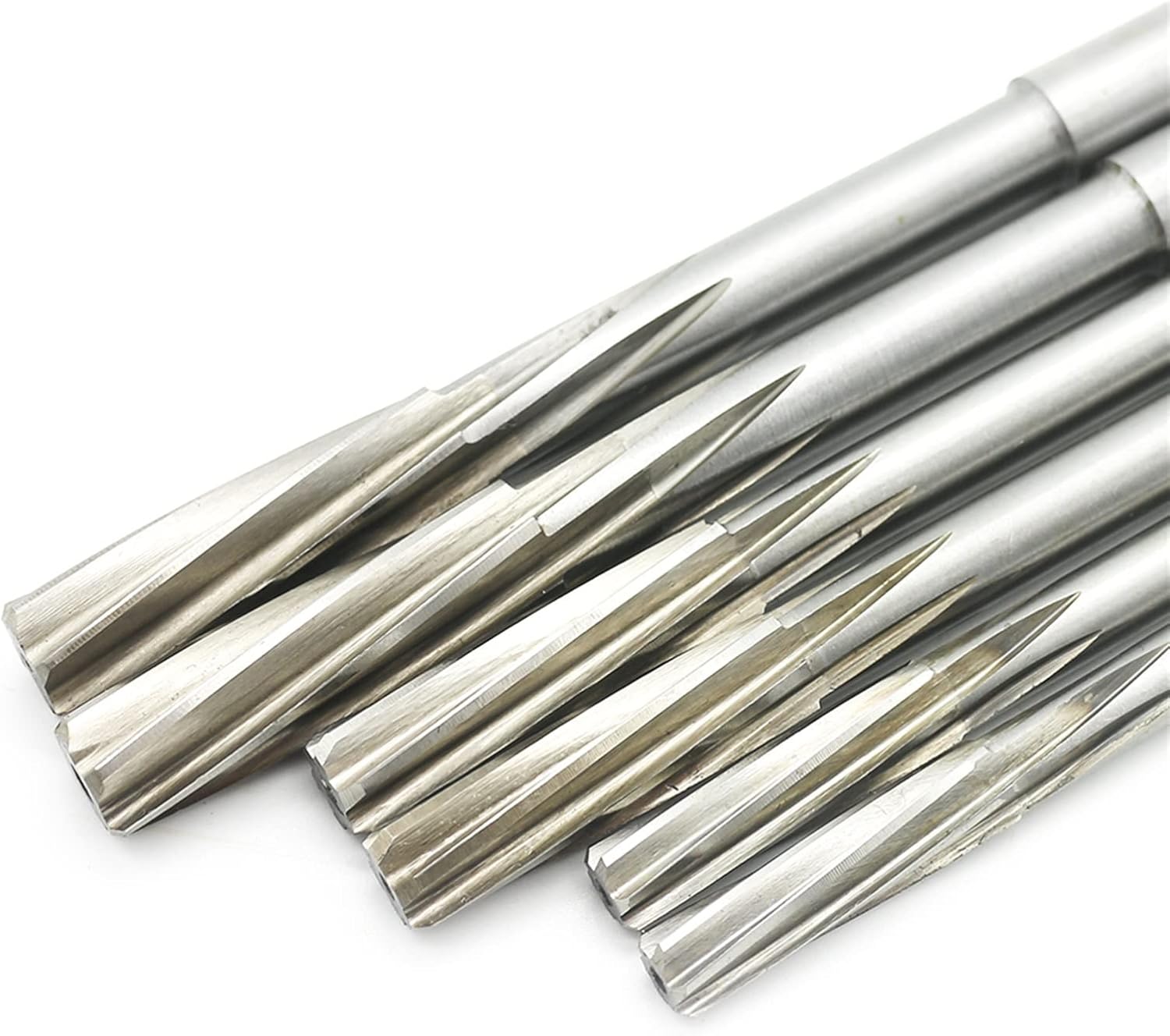 H7 Chucking Reamer HSS M2 Whole Grinding Spiral Groove Straight Shank Reamer, 1pcs TMP1105 (Head Diameter : 18mm)