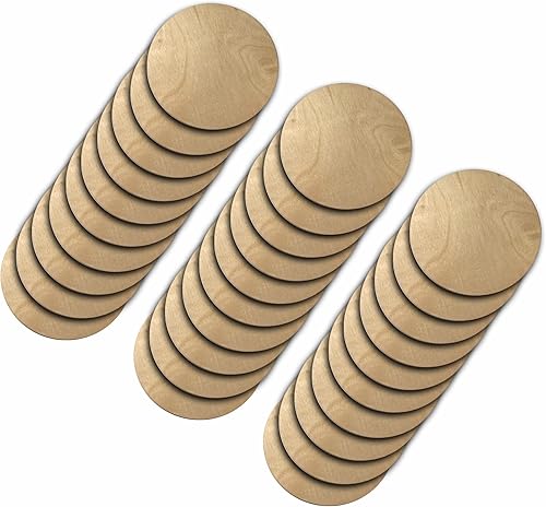 Miniatura 4 de Resistente y grueso, fabricado en los Estados Unidos, piezas cuadradas de madera en blanco sin terminar, posavasos, salvamanteles, pirografía,