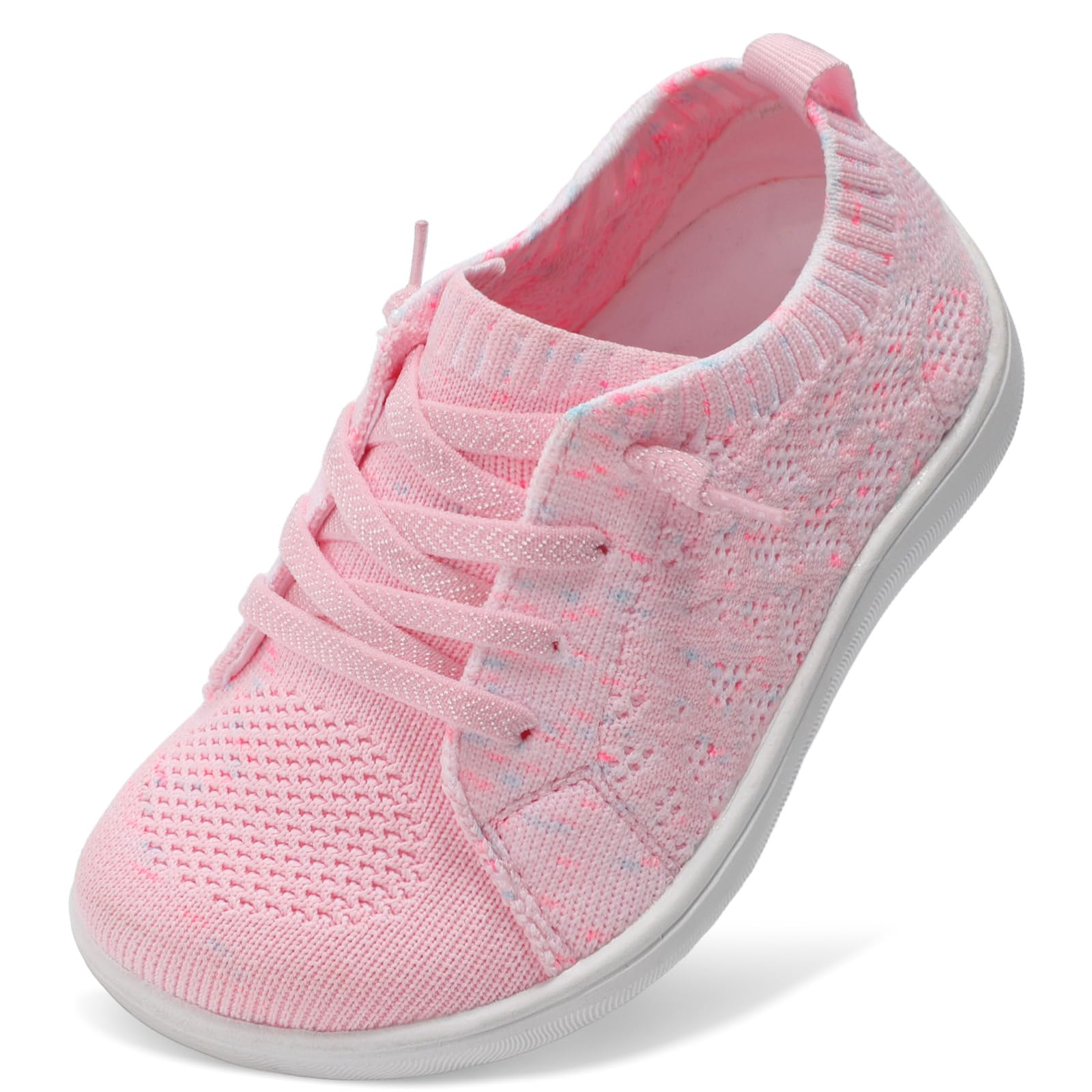 JOINFREE Toddler Shoes Girls Boys Wide Barefoot Shoes Minimalist Walking Sneakers Zero Drop Slip on Tennis Shoe Breathable Naturally Flexible