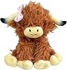 Highland Cow Stuffed Animal, Soft Highlands Toy, Highlands Plushie, Stuffed Cows Plush, Cute Highland Cow Plush, Highland Cow Doll, Stuffed Animal Cows for Bedroom Decoration
