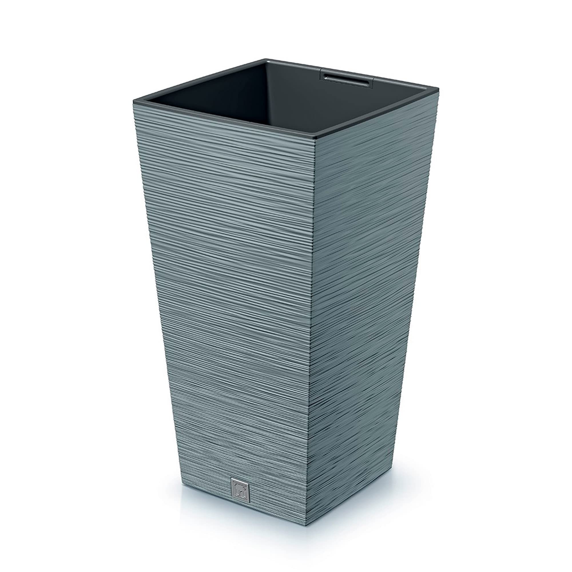Prosperplast Furu Collection Cement Planter with Tank 20 x 20 x 38 cm 5L Capacity
