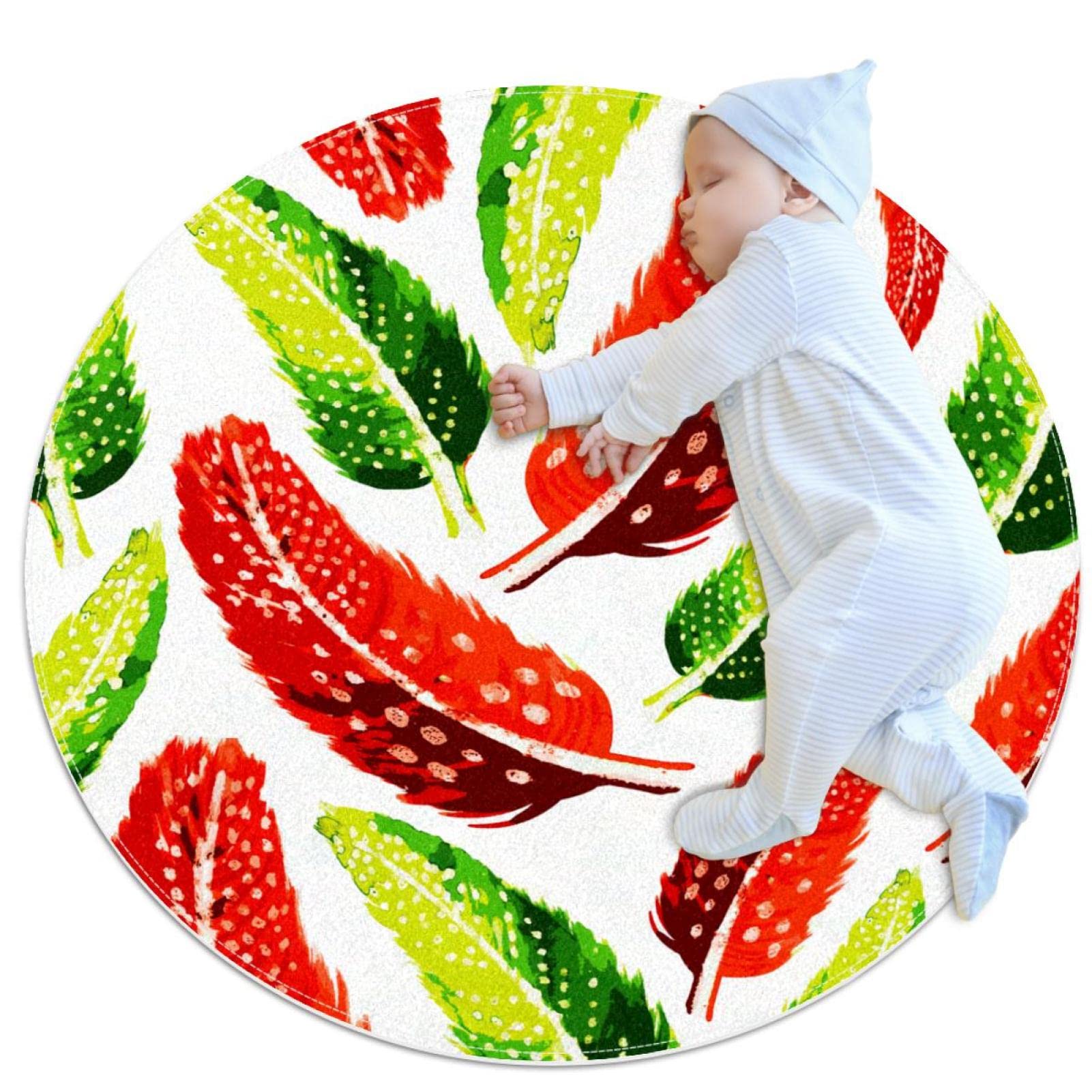 Tapis de salle de bain bohème anti-glisse sécurisé pour enfants