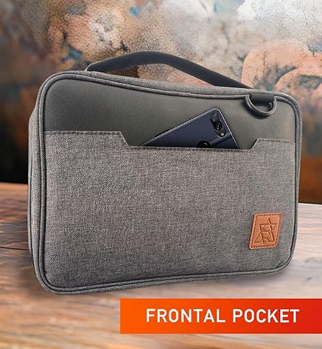 Miniatura 4 de Funda para la Biblia, la cubierta de la Biblia viene con un juego de resaltadores, funda de la Biblia impermeable catiónica de tela Oxford con