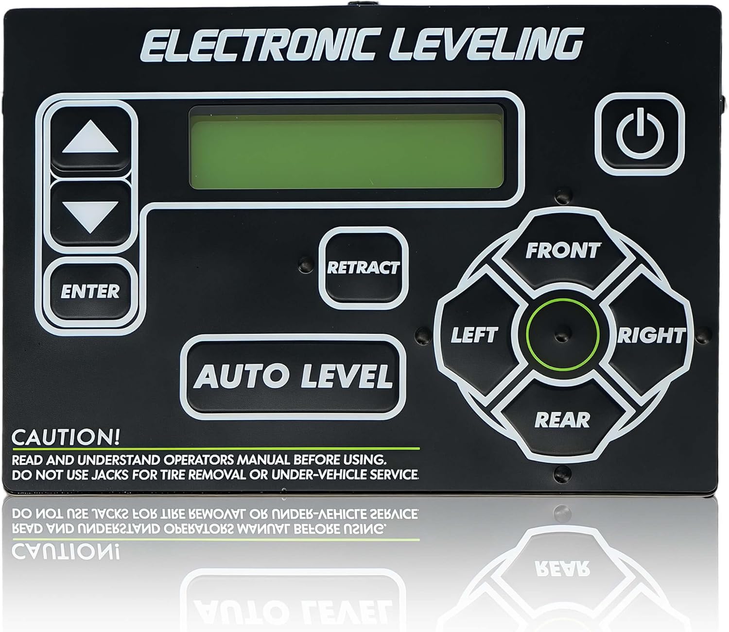 421484 RV Leveling System Touchpad Control Panel with Auto-Leveling Button Compatible with Lippert RV 5th Wheel and Travel Trailer for Ground Control TT Leveling Systems