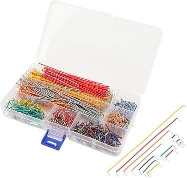 Breadboard Jumper Wire Kit 840 Pieces Box Flexible