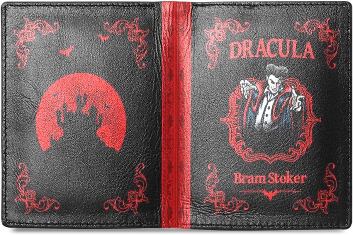 Gothic Dracula Bifold Book Wallet