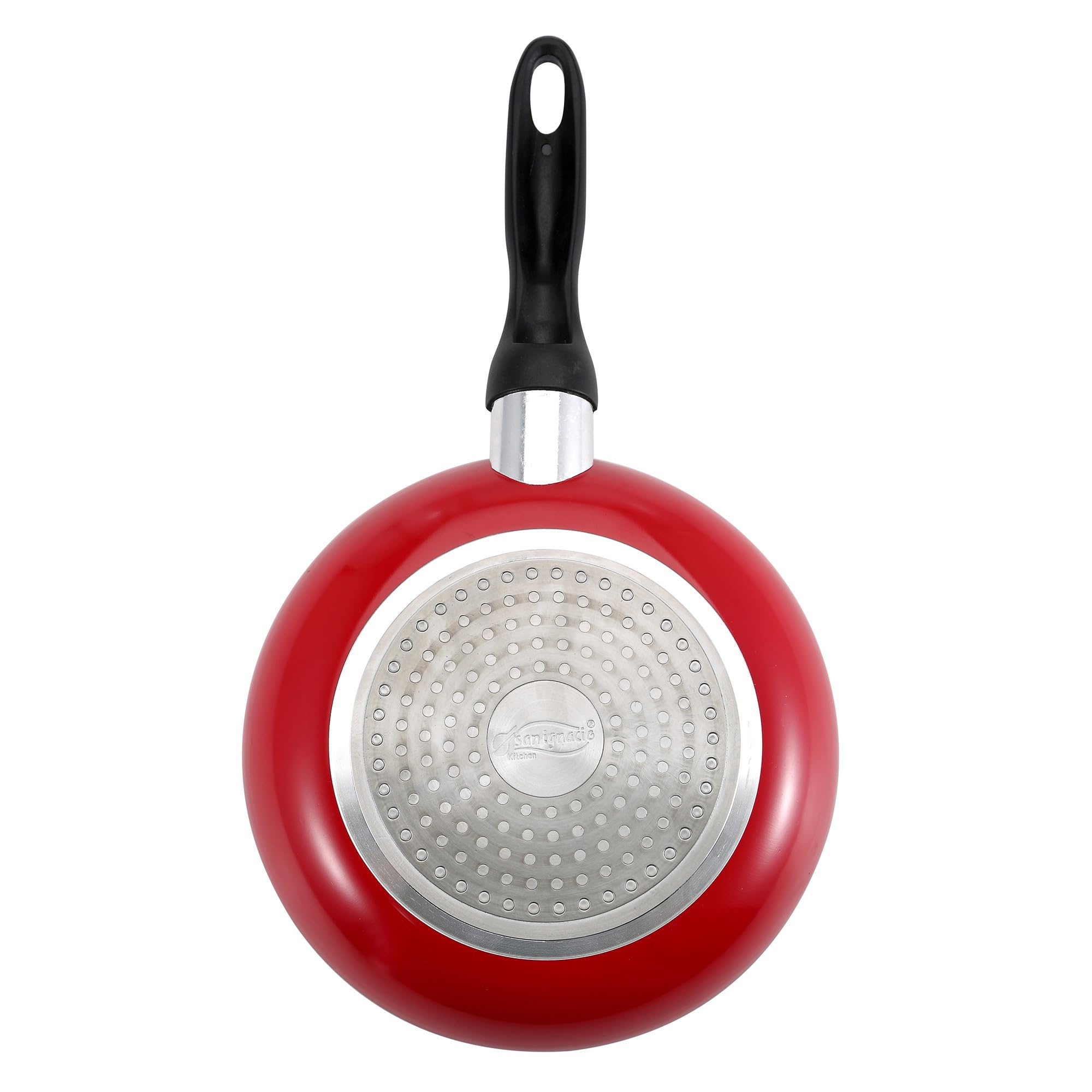San Ignacio Juego de Batería de cocina de 8 piezas + 3 sartenes 16/20/24cm aluminio