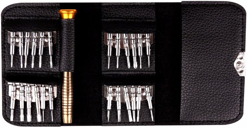 GOCART WITH G LOGO 25 in 1 Screwdriver Set, Repair Tool Kit Screwdriver for Maintenance Phone Pad PC Computer Laptop