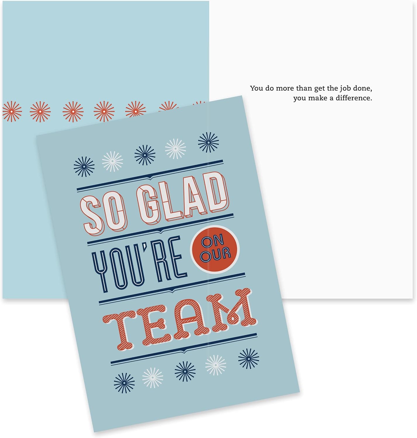 Hallmark Business Bulk 75 Pack Assorted Appreciation Cards for Employees (Make a Difference), 5 x 7 Cards, Messages Inside, Envelopes Included