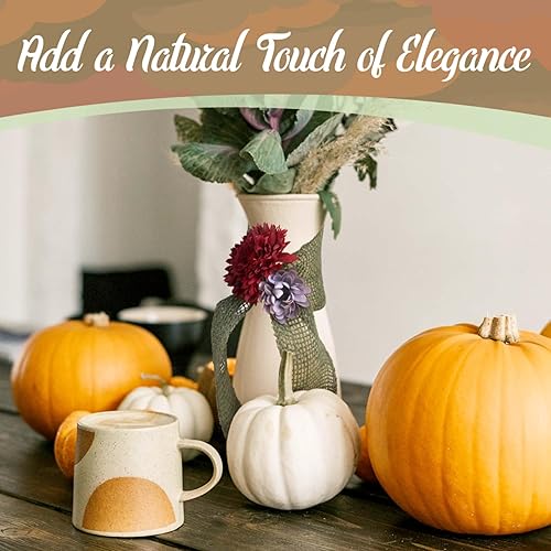 Miniatura 5 de JubileeYarn - Cinta de yute de arpillera para manualidades, 3 pulgadas x 10 yardas, color gris, 1 rollo