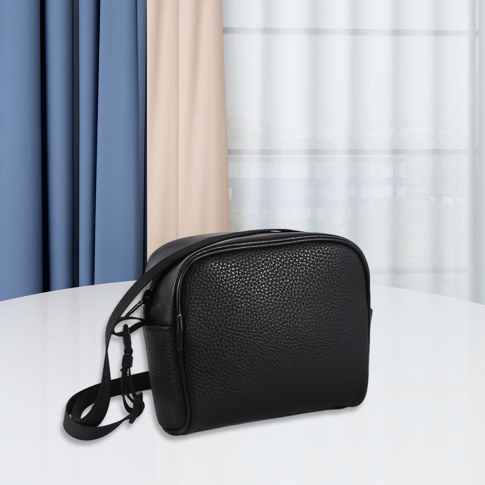 Étui de Rangement pour Jumelles, Accessoire Portable en Cuir PU résistant, Fermeture éclair Fluide, Indispensable pour Les Professionnels.